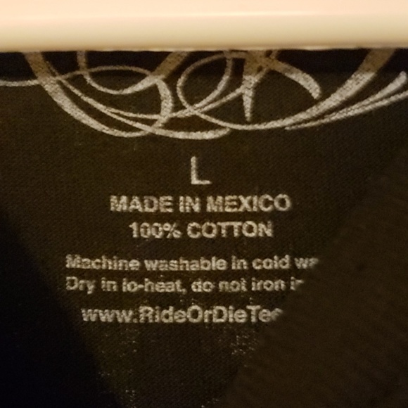 Ride or Die Men's Teeshirt - Picture 3 of 3